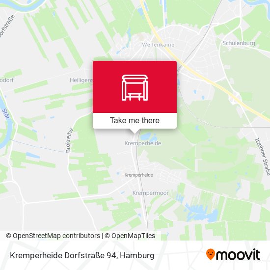 Kremperheide Dorfstraße 94 map