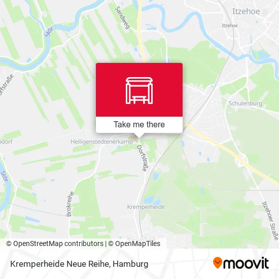 Карта Kremperheide Neue Reihe