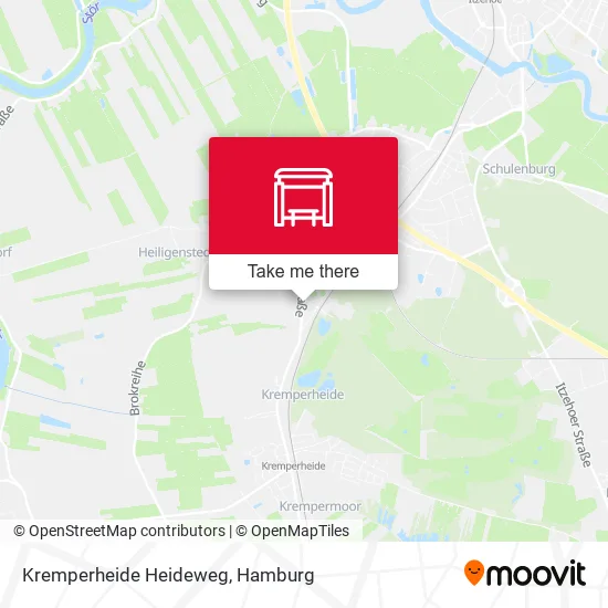 Карта Kremperheide Heideweg