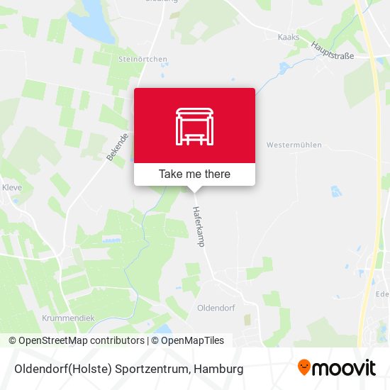 Oldendorf(Holste) Sportzentrum map