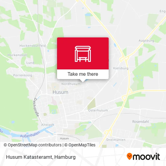 Карта Husum Katasteramt