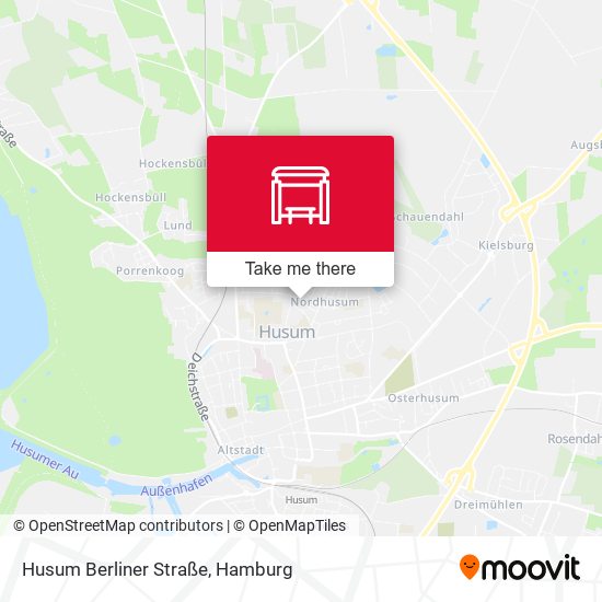 Husum Berliner Straße map