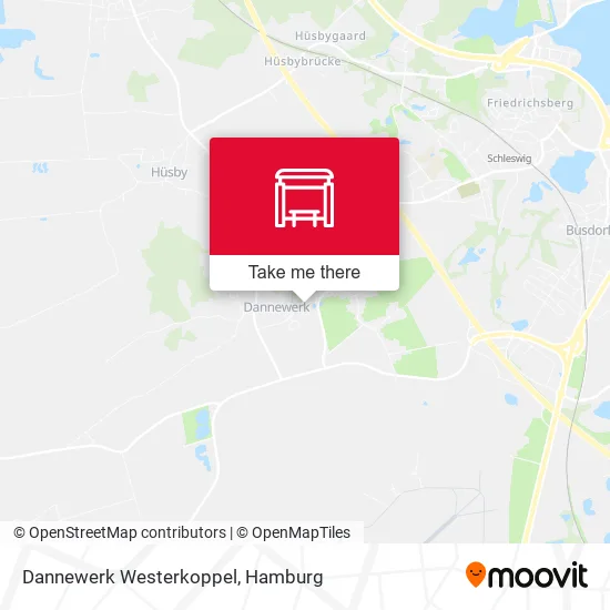 Карта Dannewerk Westerkoppel