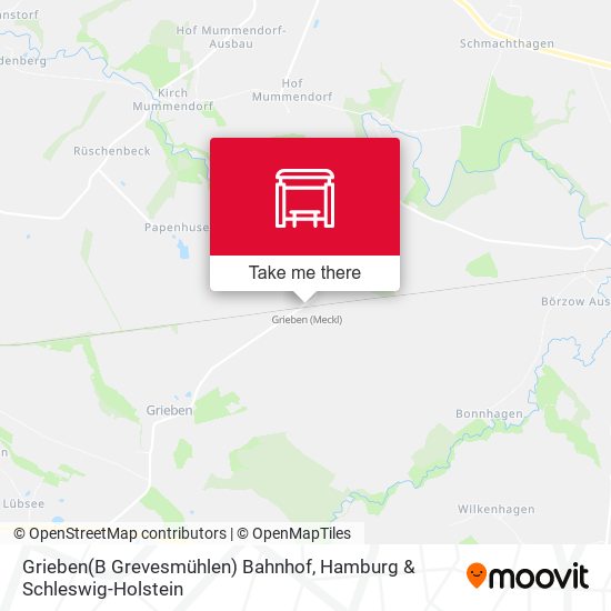 Grieben(B Grevesmühlen) Bahnhof map