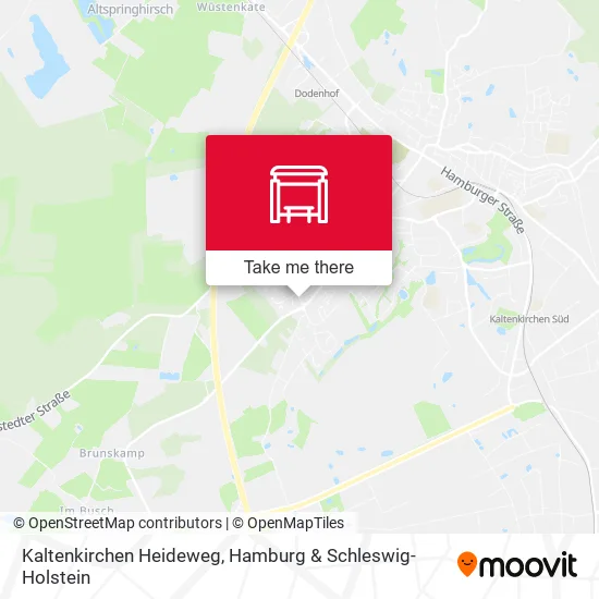 Карта Kaltenkirchen Heideweg