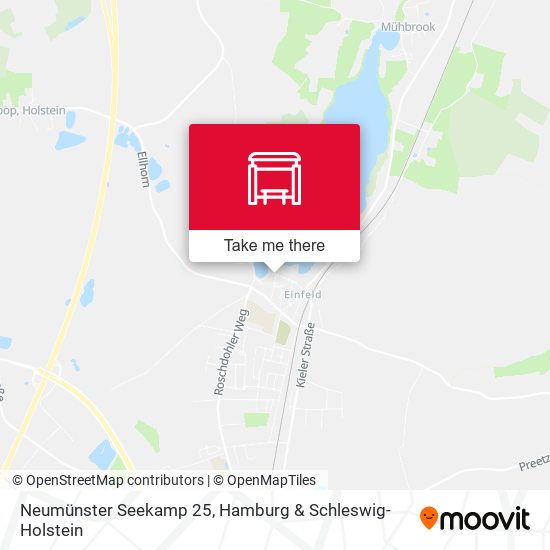 Neumünster Seekamp 25 map