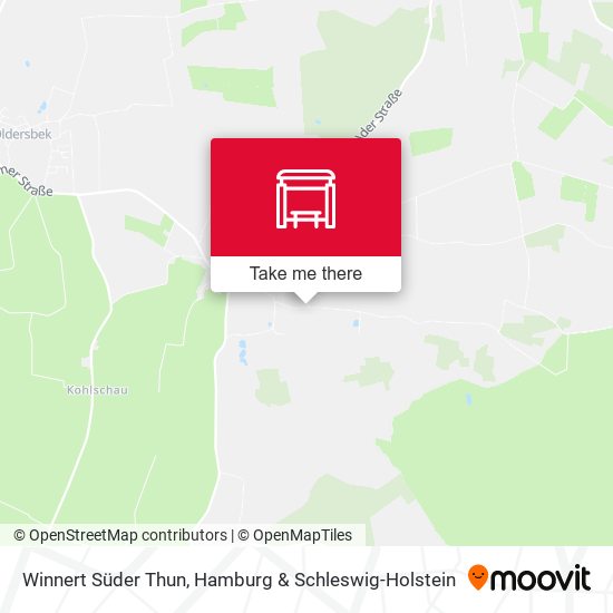 Winnert Süder Thun map