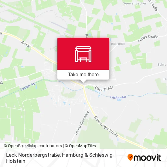 Карта Leck Norderbergstraße