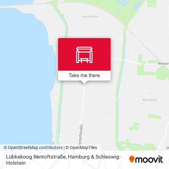 Lübkekoog Rentoftstraße map