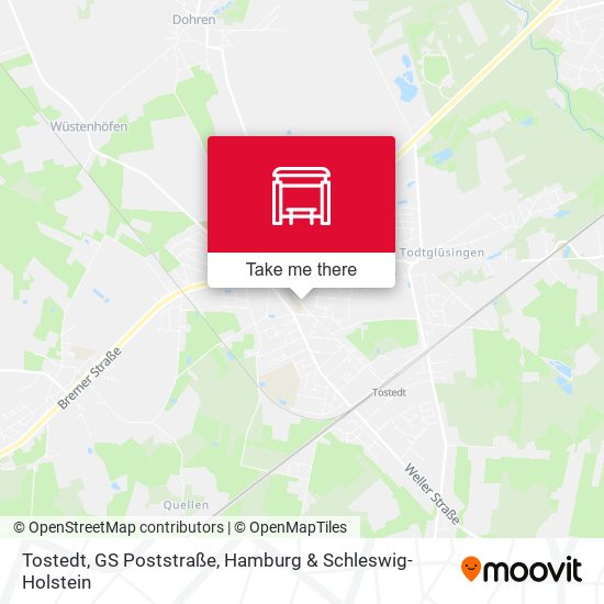 Tostedt, GS Poststraße map