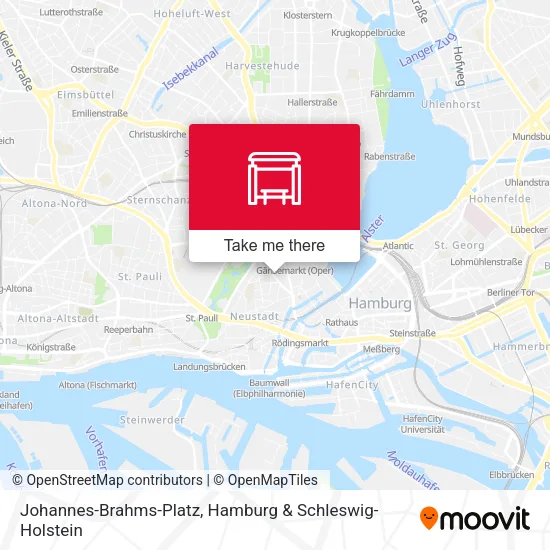 Карта Johannes-Brahms-Platz