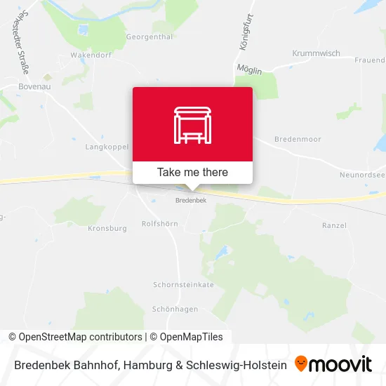 Карта Bredenbek Bahnhof