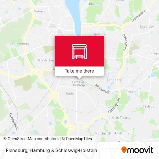 Карта Flensburg