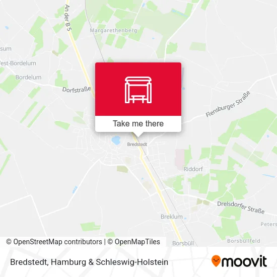Карта Bredstedt