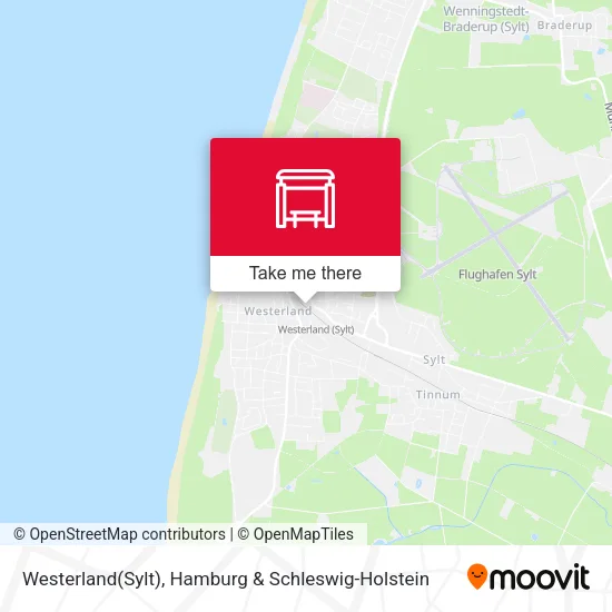 Карта Westerland(Sylt)