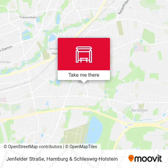 Карта Jenfelder Straße