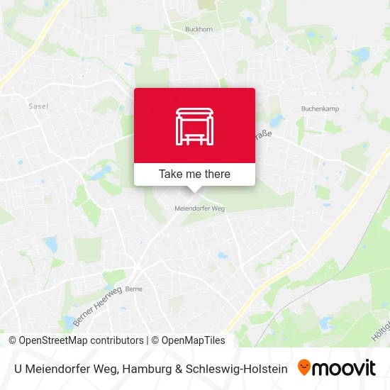 Карта U Meiendorfer Weg