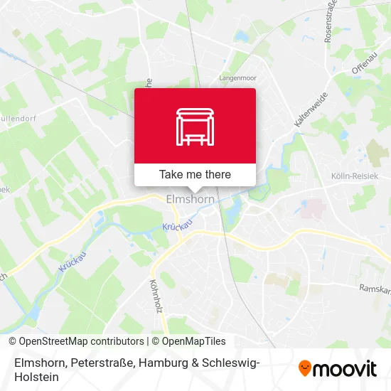 Карта Elmshorn, Peterstraße
