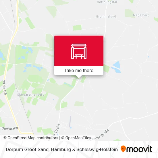 Карта Dörpum Groot Sand