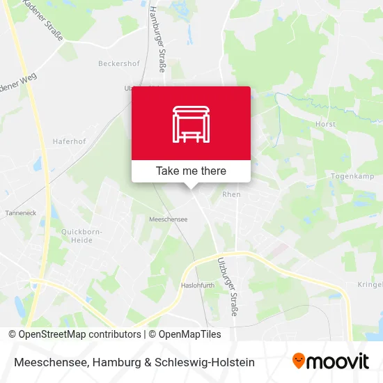 Meeschensee map