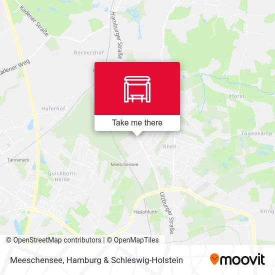 Meeschensee map