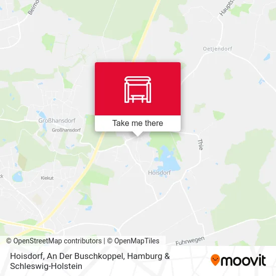 Карта Hoisdorf, An Der Buschkoppel