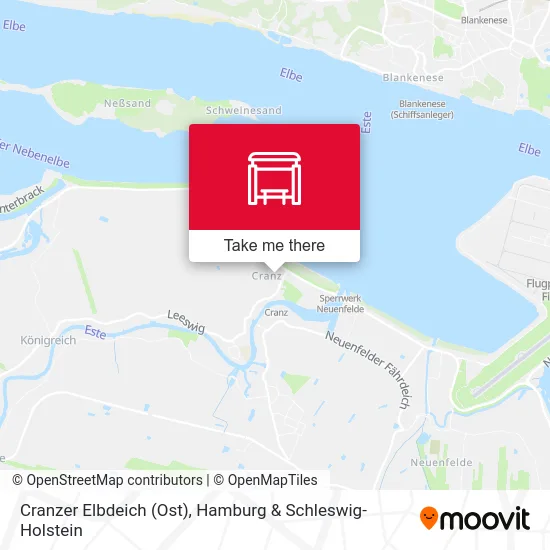 Карта Cranzer Elbdeich (Ost)