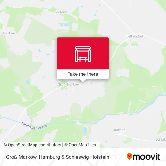 Карта Groß Markow