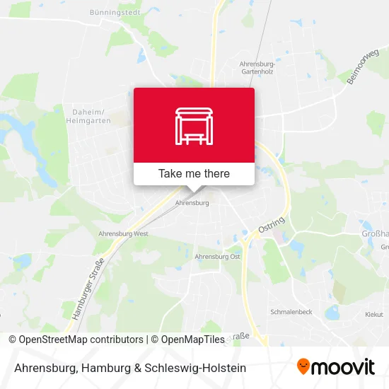 Карта Ahrensburg