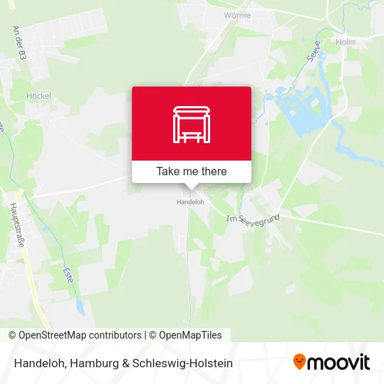 Карта Handeloh