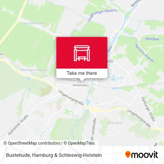 Buxtehude map