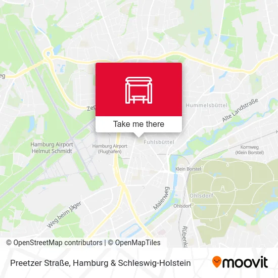 Карта Preetzer Straße