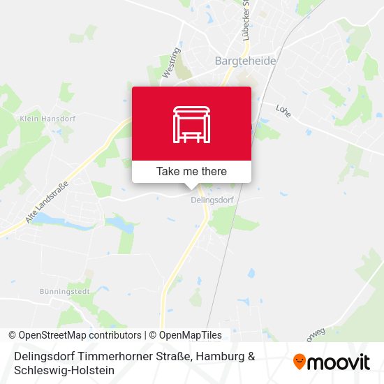Delingsdorf Timmerhorner Straße map