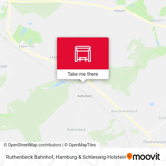 Карта Ruthenbeck Bahnhof