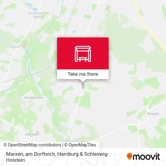 Карта Marxen, am Dorfteich