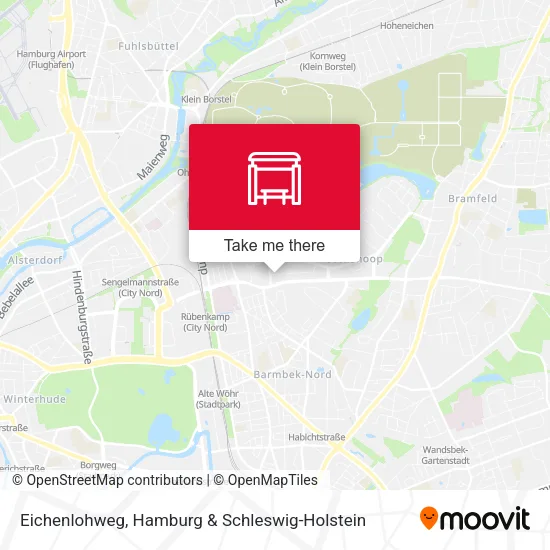 Eichenlohweg map