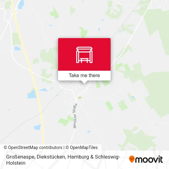 Карта Großenaspe, Diekstücken