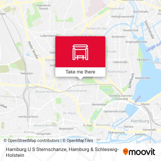 Карта Hamburg U S Sternschanze