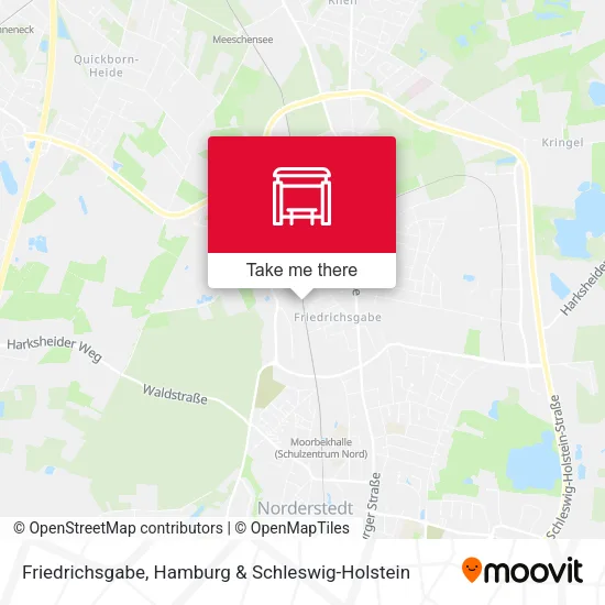 Карта Friedrichsgabe