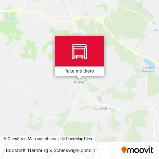 Карта Boostedt