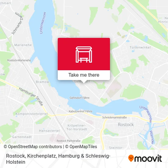 Rostock, Kirchenplatz map