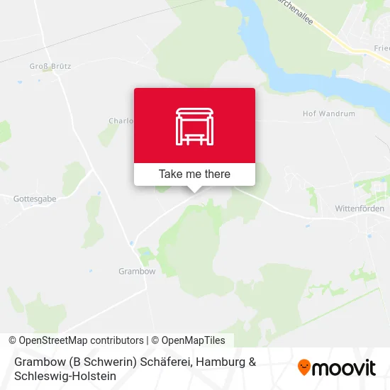 Карта Grambow (B Schwerin) Schäferei