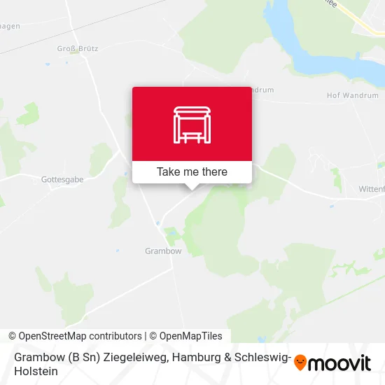 Карта Grambow (B Sn) Ziegeleiweg