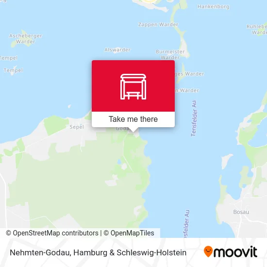 Карта Nehmten-Godau