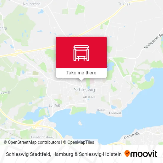 Карта Schleswig Stadtfeld