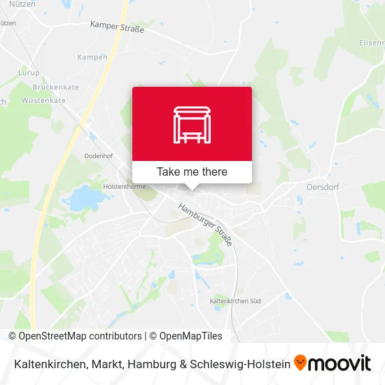 Карта Kaltenkirchen, Markt