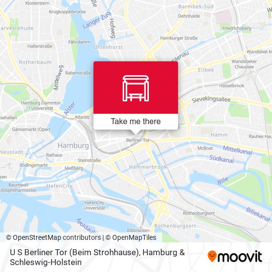 U S Berliner Tor (Beim Strohhause) map