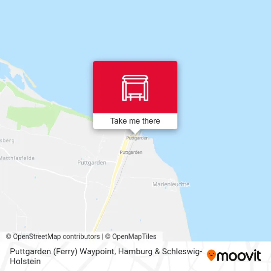 Карта Puttgarden (Ferry) Waypoint