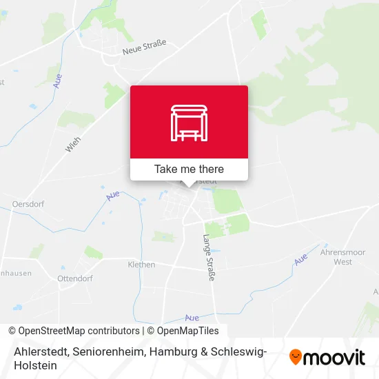 Карта Ahlerstedt, Seniorenheim