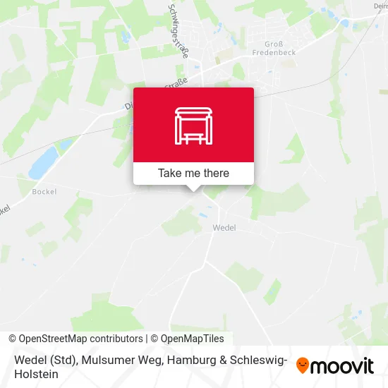 Карта Wedel (Std), Mulsumer Weg